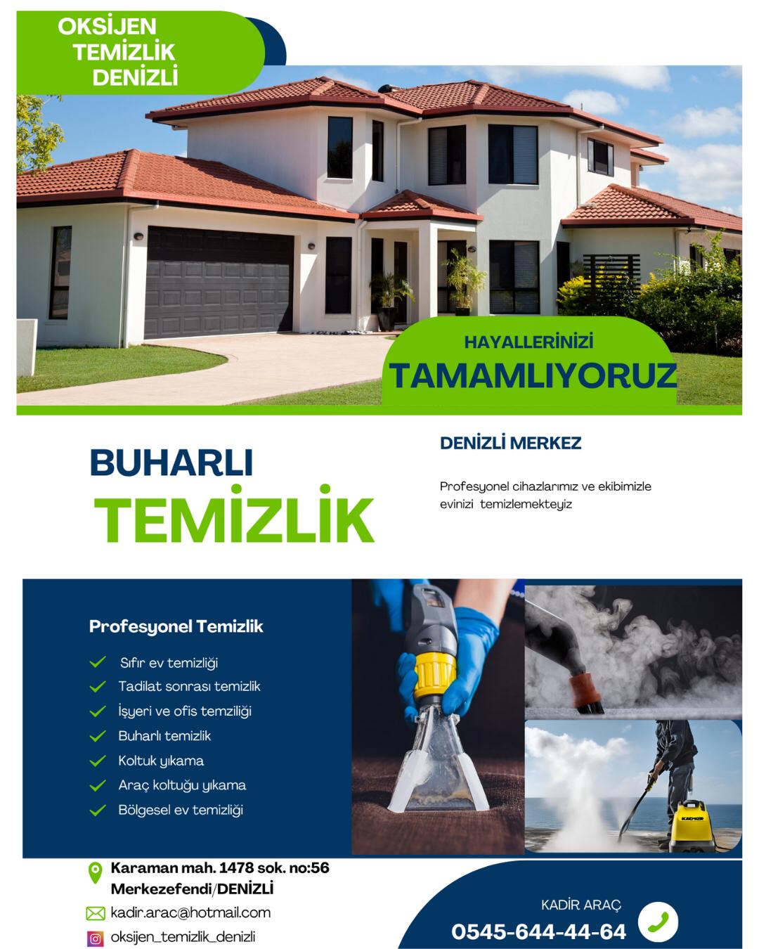 Buharlı temizlik